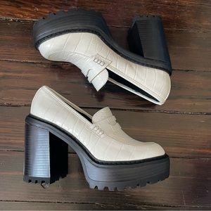 Madden girl platform loafers